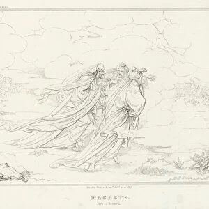 Macbeth, Act I, Scene 1 (engraving)
