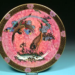 Maling pottery plate, Pattern No. 5978, 1934 (earthenware)