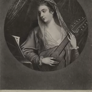 Miss Fordyce, engraved by Richard Purcell (a. k. a. Charles or Philip Corbutt, fl