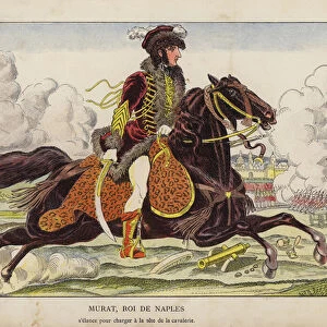 Murat, Roi De Naples, 1808 (colour litho)