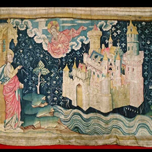 The New Jerusalem, number 80 from The Apocalypse of Angers, 1373-87 (tapestry)