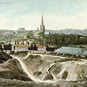 Norwich from Mousehold (colour photo)