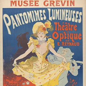 Pantomimes lumineuses, 1892 (colour lithograph)