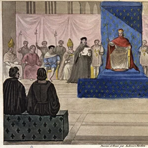 Philip IV brings together at the Louvre the Estates General, composed of clergy