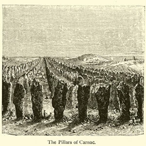 The Pillars of Carnac (engraving)