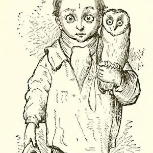 Please, Sir, will you Buy an Owl? (engraving)