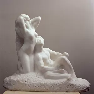 Poet and Muse, c. 1905 (marble)