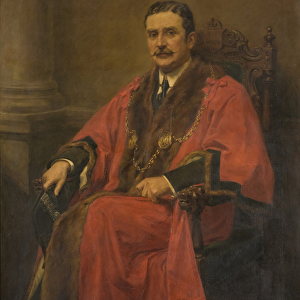 Portrait of Alderman John Robert Lawson, J. P. (oil on canvas)