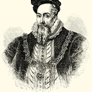 Portrait of Dudley, Earl of Leicester (engraving)