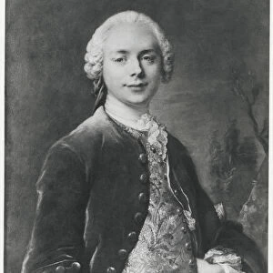 Portrait of Jean Baptiste Louis Gresset (litho)