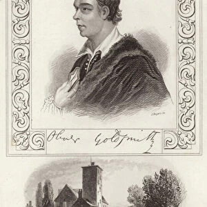 Portrait of Oliver Goldsmith (engraving)