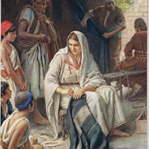 Priscilla, illustration from Women of the Bible