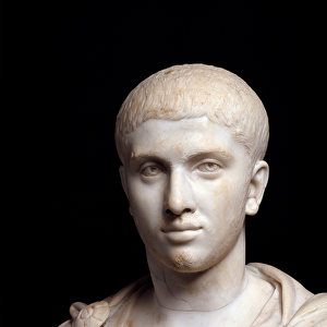 Roman Emperor Severus Alexander (208-235) Marble sculpture of the 3rd century AD. Vatican