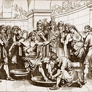 The Roman philosopher Seneque (Lucius Annaeus Seneca, 4 BC-65 AD