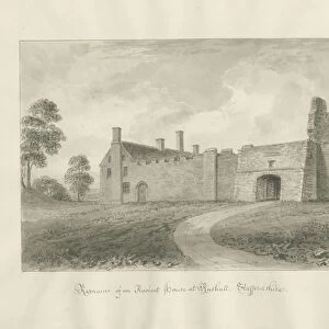 Rushall Hall: sepia wash drawing, 1845 (drawing)