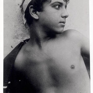 A Sicilian Boy (b / w photo) (see also 172365)
