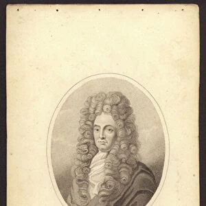 Sir James Wishart, British admiral (engraving)