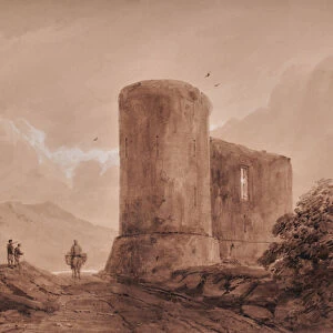 A Small Fort, 1810-65 (Watercolour)
