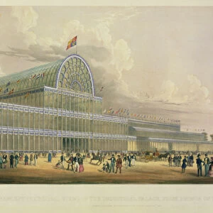 The Transept of the Crystal Palace, from the Prince of Wales Gate