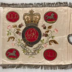 Troop guidon, Ringwood Light Dragoons Yeomanry Cavalry (Hampshire), 1802-1814 (guidon)