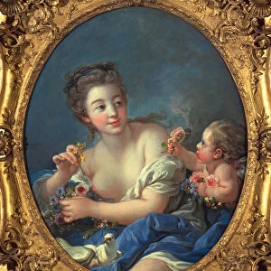 Venus and Cupid, 1769 (oil on canvas)