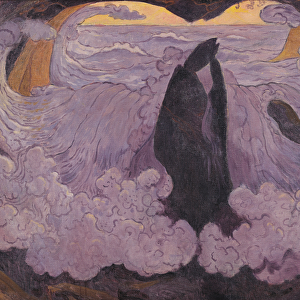 The Violet Wave, c. 1895-6 (oil on canvas)