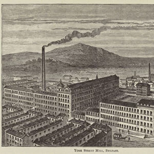 York Street Mill, Belfast (engraving)