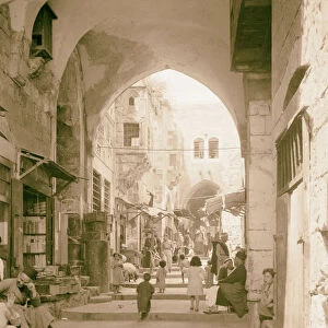Jerusalem Old City Streets old city lower David
