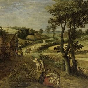 Landscape with Corn Fields, attributed to Jacob Savery (II), 1602 - 1630