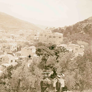 Nablous Shechem 1898 West Bank Nablus Middle East