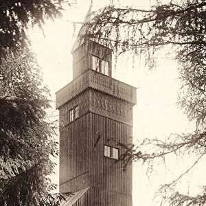 Observation towers Saxony Geyer 1910 Erzgebirgskreis