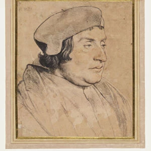 Portrait Scholar Cleric Hans Holbein Younger