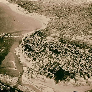 Series first aerial photographs Palestine Syria