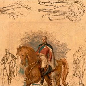 Studies for the Duke of Wellington, Sir George Hayter, 1792-1871, British