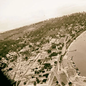 Tanganyika Dar-es-Salem Air view sea front 1936