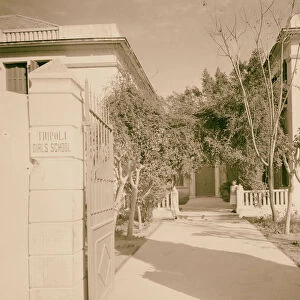 Tripoli American Mission Girls School main entrance