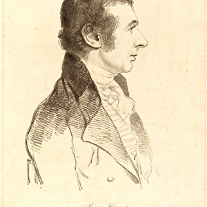 William Daniell after George Dance II, British (1769-1837), Prince Hoare, 1814, lithograph