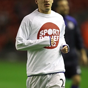 Leon Osman at Anfield: Everton vs. Liverpool, Barclays Premier League (13 March 2012)
