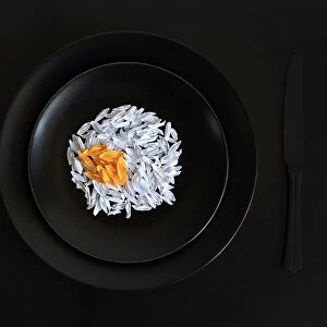 A fried egg for the origami master