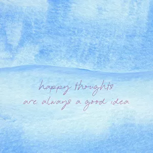 Happy Thoughts Are Always a Good Idea