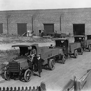 1915 Daimler B types for War Office. Creator: Unknown
