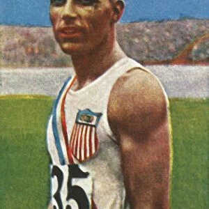 American discus-thrower Bud Houser, 1928. Creator: Unknown