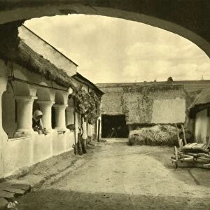 The Arkadenhof, Oberschützen, Burgenland, Austria, c1935. Creator: Unknown