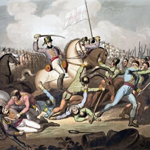 Battle of Salamanca, Spain, 21st July 1812 (1819). Artist: T Fielding