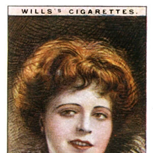 Clara Bow (1905-1965), American actress and sex symbol, 1928. Artist: WD & HO Wills