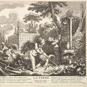 Earth, 18th century. Creator: Claude Augustin Duflos le Jeune