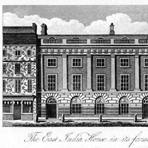 The East India House in its Former State, London, early 19th century