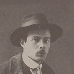 El Lissitzky, 1912. Creator: Anonymous
