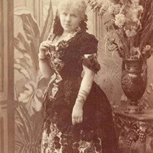 Emilia Karlovna Pavlovskaya (1854-1935), nee Bergman as Tatiana in opera Eugene Onegin by P