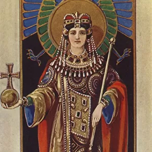 The Empress Irene (A. D. 797-802), 1924. Creator: Herbert Norris